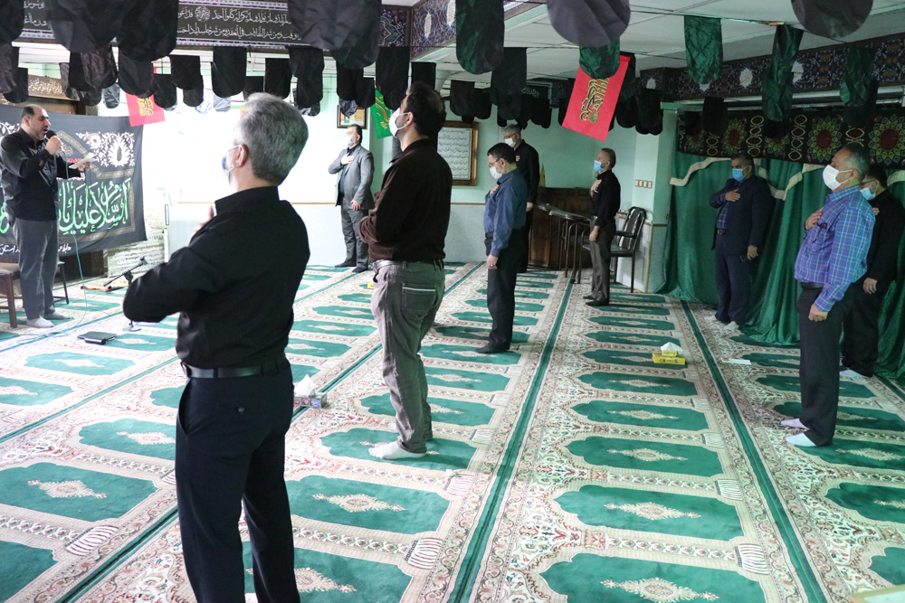 گزارش تصویری: برپایی مراسم زیارت عاشورا و  سوگواری  شهادت حضرت ابا عبدالله الحسین (ع) در شرکت گاز استان گیلان