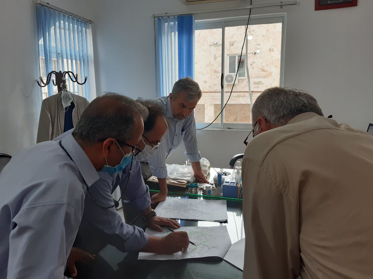 گزارش تصویری: مانور گرفتگی خط لوله گاز در آستانه اشرفیه