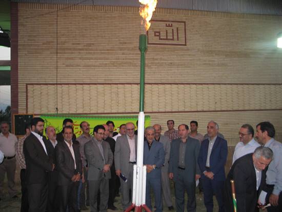 افتتاح پروژه گازرساني به روستاي الاسر فومن