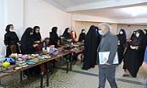 نمایشگاه دستاوردهای بانوان استان گیلان در شرکت گاز افتتاح شد