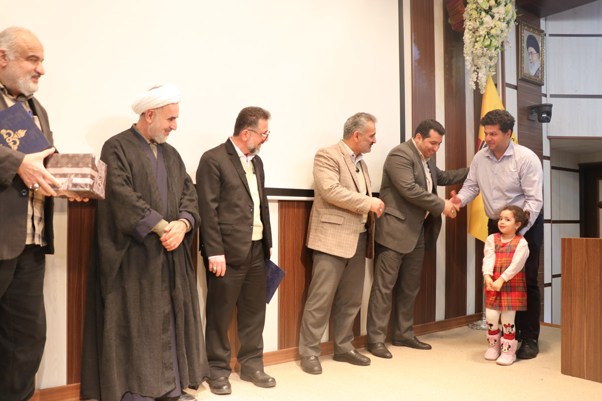 مراسم اعیاد شعبانیه و روز جانباز در شرکت گاز گیلان برگزار شد