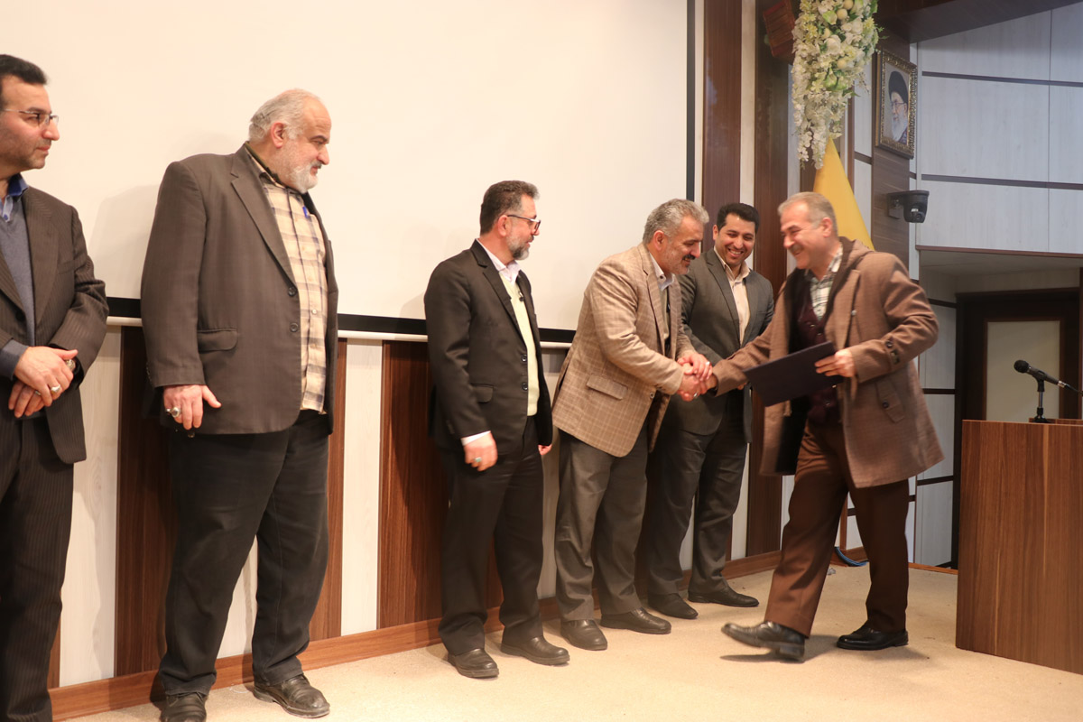 مراسم اعیاد شعبانیه و روز جانباز در شرکت گاز گیلان برگزار شد