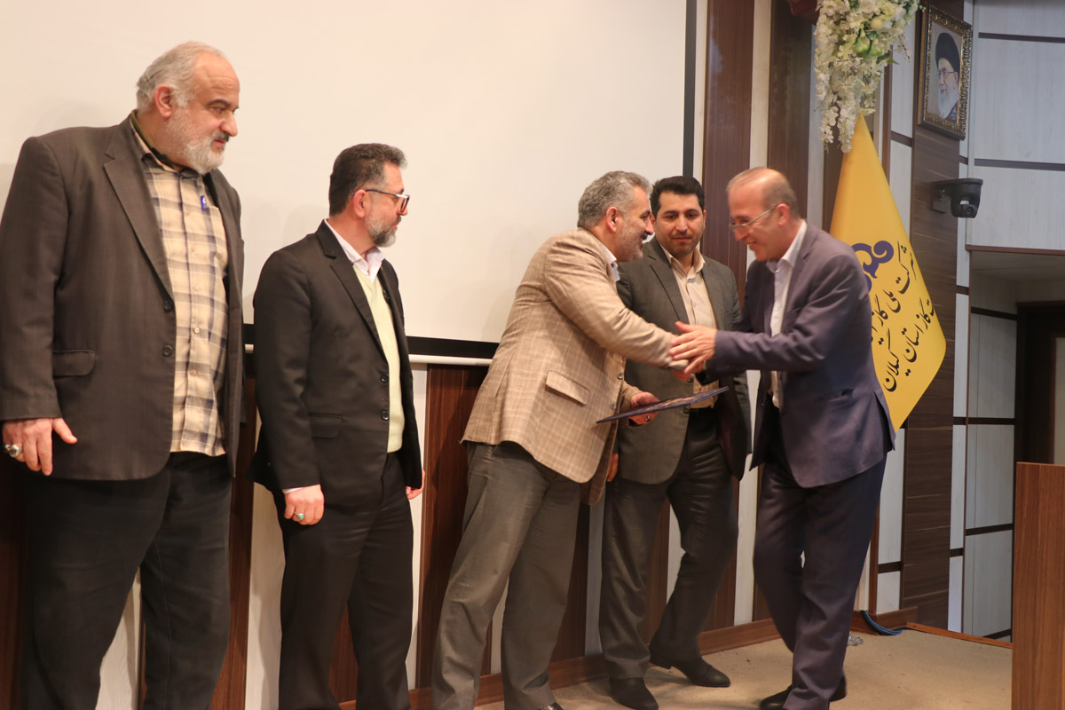مراسم اعیاد شعبانیه و روز جانباز در شرکت گاز گیلان برگزار شد