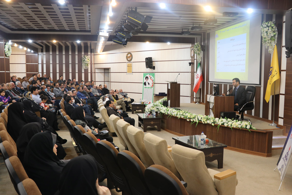 مراسم اعیاد شعبانیه و روز جانباز در شرکت گاز گیلان برگزار شد