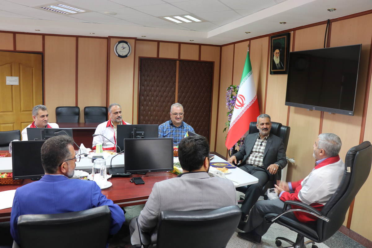 انعقاد تفاهم نامه همکاری میان شرکت گاز و هلال احمر استان گیلان