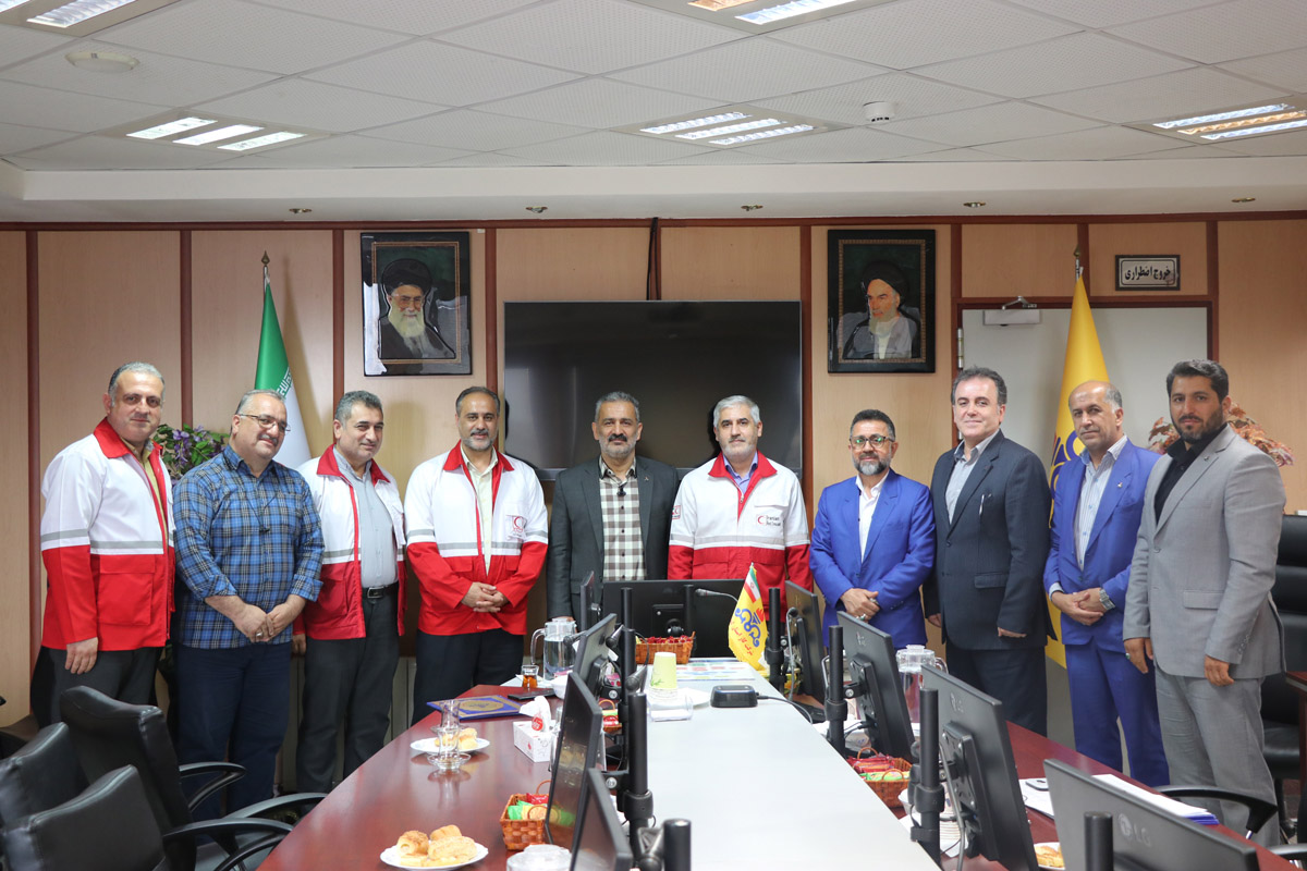 انعقاد تفاهم نامه همکاری میان شرکت گاز و هلال احمر استان گیلان