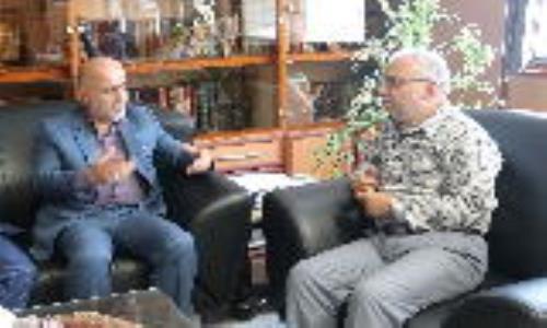 مدیرکل بنیاد شهید با مدیرعامل شرکت گاز استان گیلان دیدار کرد