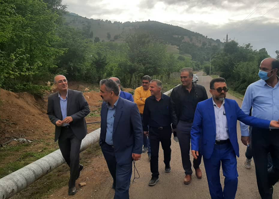 برپایی میز خدمت جهادی شرکت گاز استان گیلان در شهرستان املش