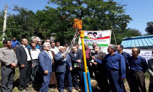 گرمای گاز در 12 روستای ییلاقی لنگرود 