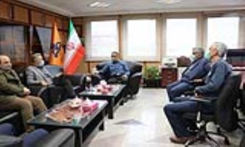 رئیس بهداشت و درمان صنعت نفت شمال کشور با سرپرست گاز گیلان دیدار کرد