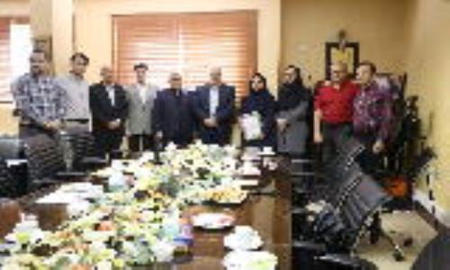 تقدیر مدیران شرکت گاز و نفت استان از رئیس بهداشت و درمان صنعت نفت گیلان