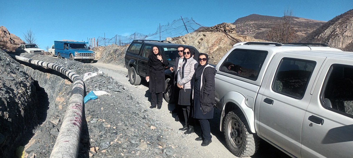 بازدید میدانی کارشناسان مدیریت مهندسی ساختار شرکت ملی گاز ایران از شرکت گاز گیلان