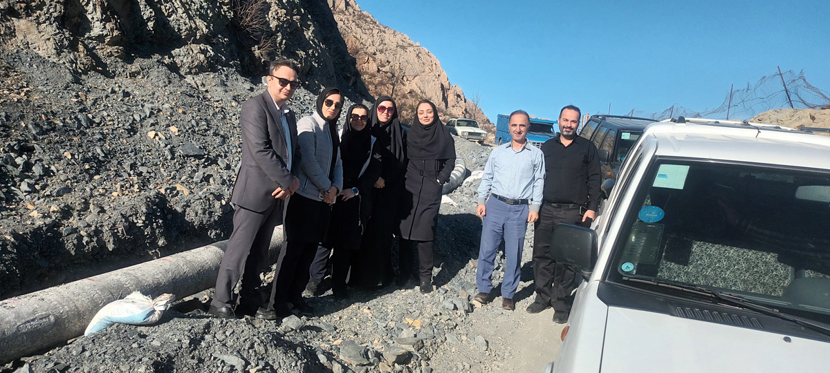 بازدید میدانی کارشناسان مدیریت مهندسی ساختار شرکت ملی گاز ایران از شرکت گاز گیلان