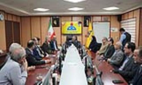 مدیر عامل شرکت گاز گیلان میزبان رئیس بهداشت و درمان صنعت نفت استان شد