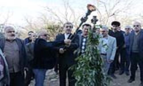 فروغ شعله های گاز در روستای کوهستانی گلستان سرا