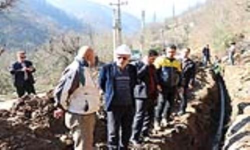 گازرسانی به روستاهای تالش ادامه دارد