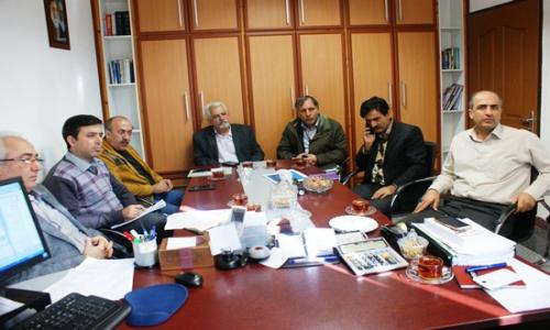برگزاري جلسه كنترل پروژه گازرساني به مشتركين
