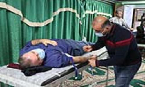کارکنان شرکت گاز استان گیلان در پویش اهدای خون شرکت کردند