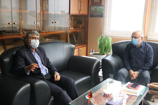  نماینده مردم فومن و شفت با مدیرعامل شرکت گاز استان گیلان دیدار کرد