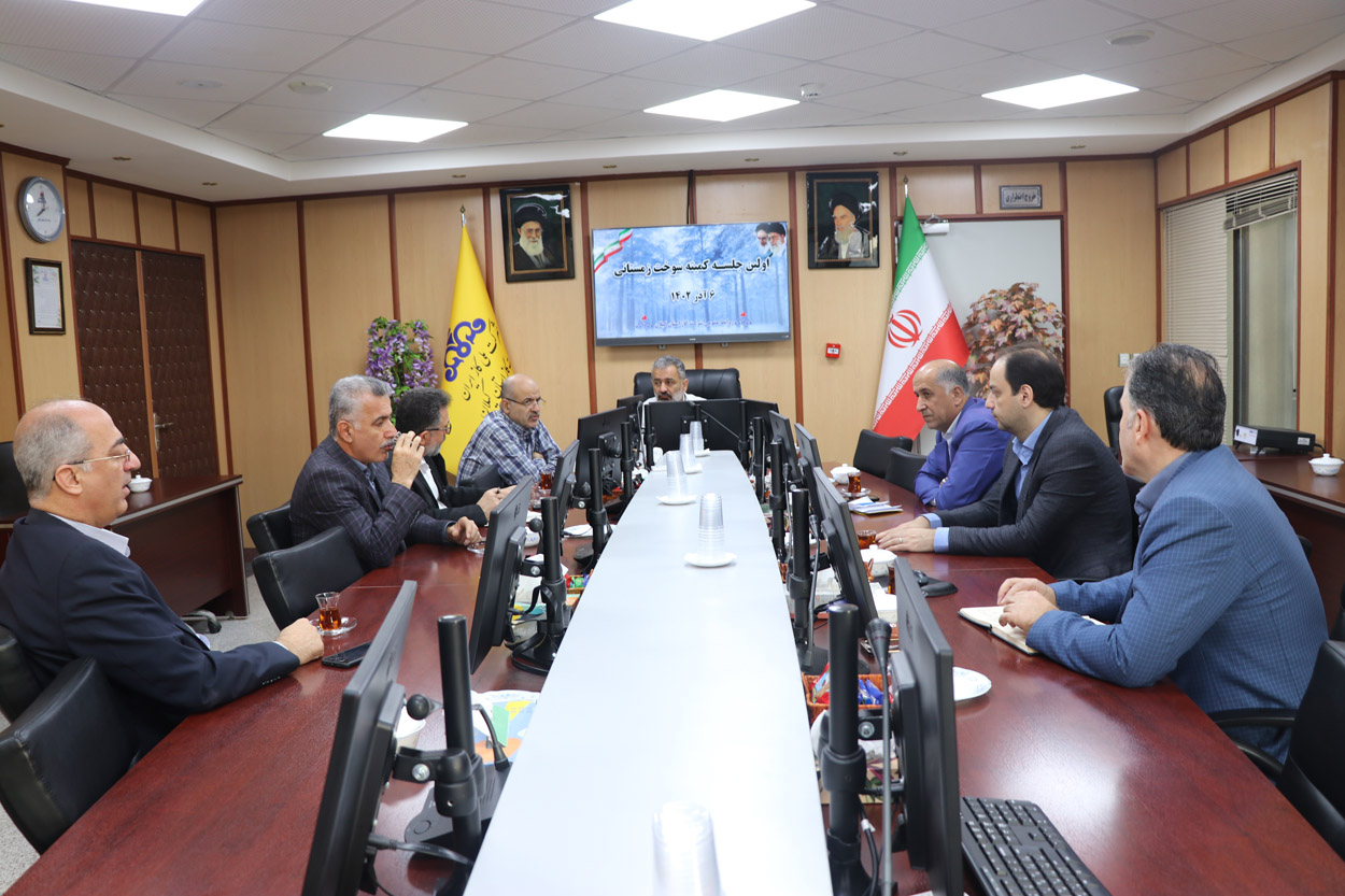 اولین جلسه کمیته سوخت زمستانی در شرکت گاز استان گیلان برگزار شد