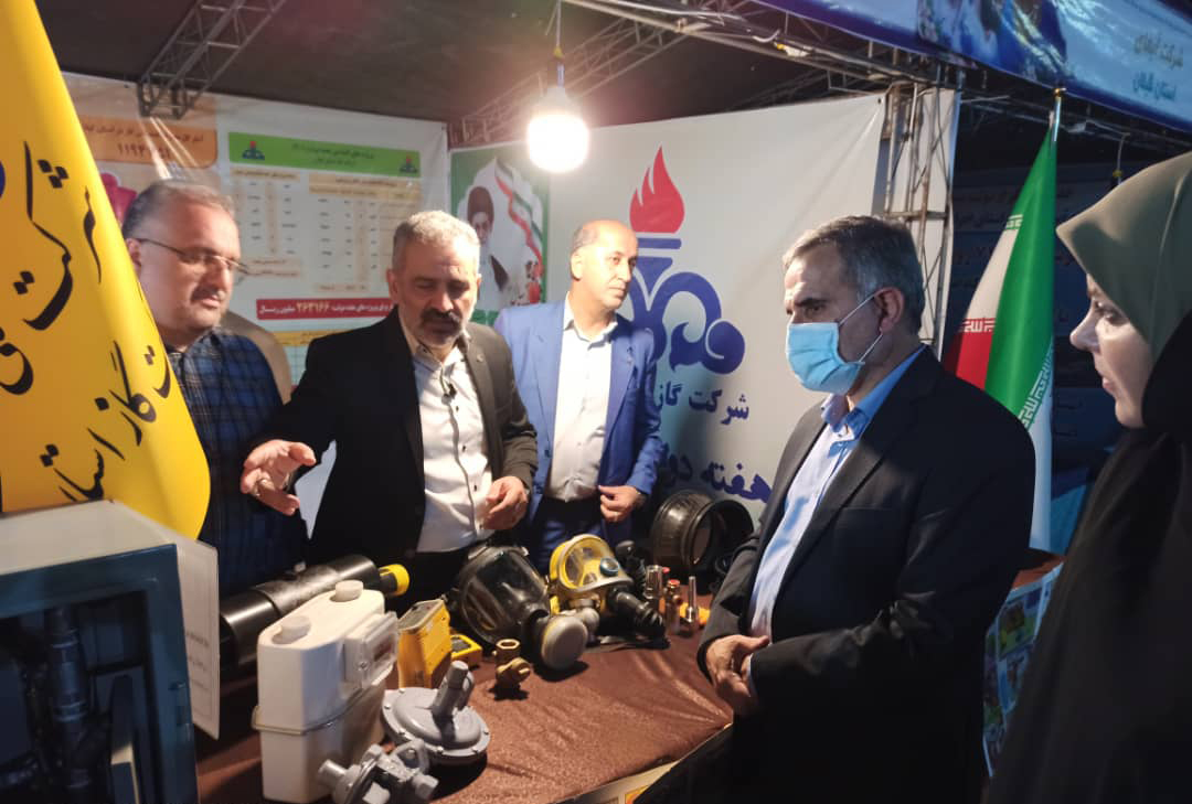 گزارش تصویری: روز پنجم حضور شرکت گاز در نمایشگاه هفته دولت