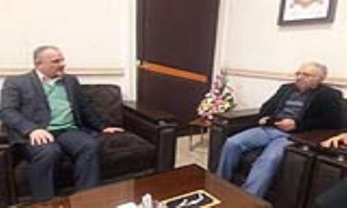 دیدار مدیرعامل شرکت گاز گیلان با مدیرکل اداره پست استان 