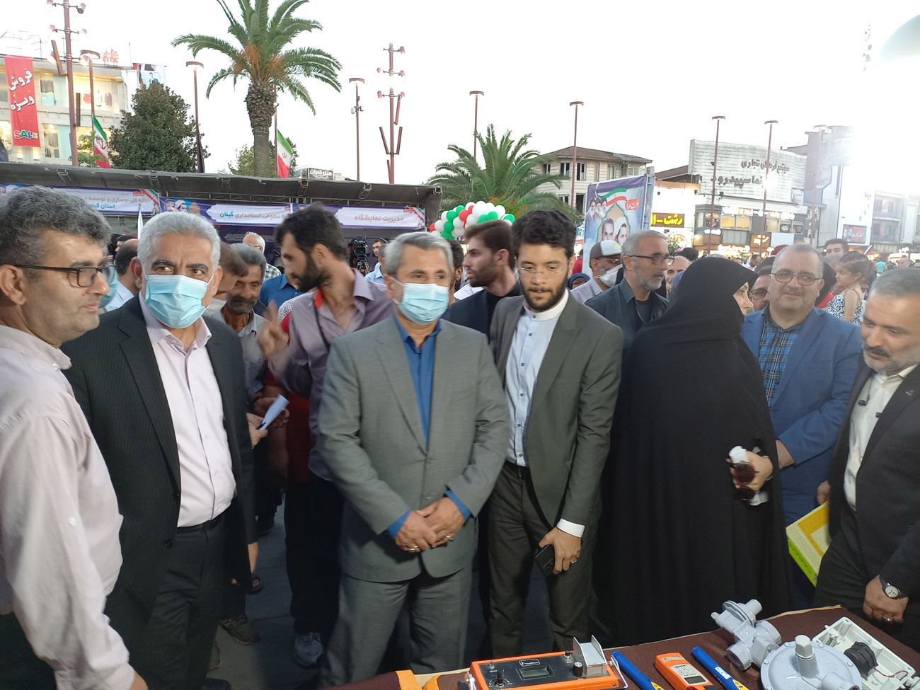 انعکاس دستاوردهای شرکت گاز استان گیلان در نمایشگاه هفته دولت
