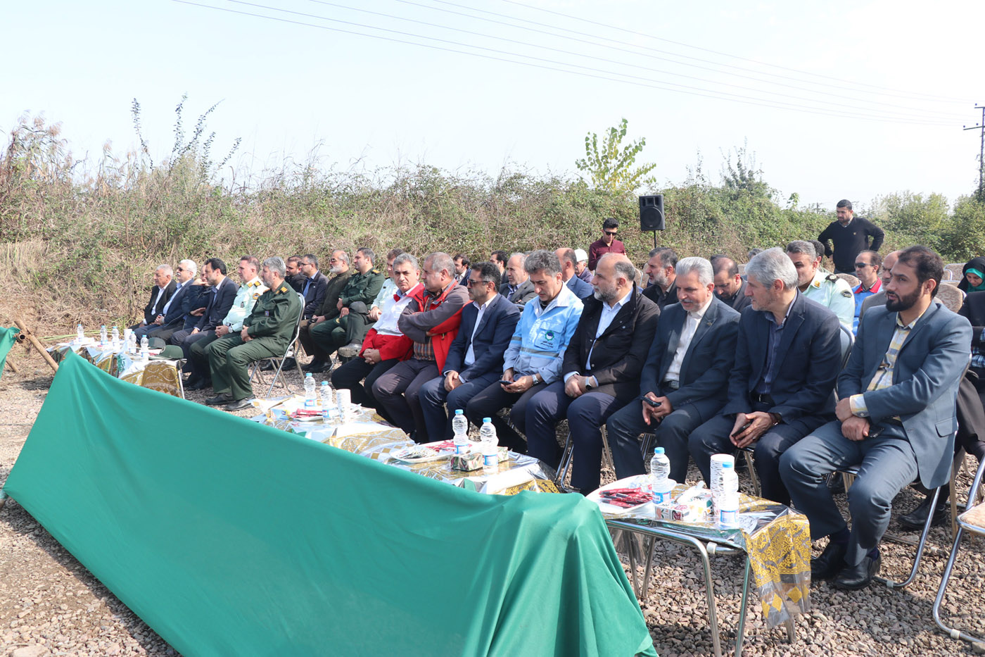 مانور کشوری تداوم کارکرد گاز در رشت برگزار شد