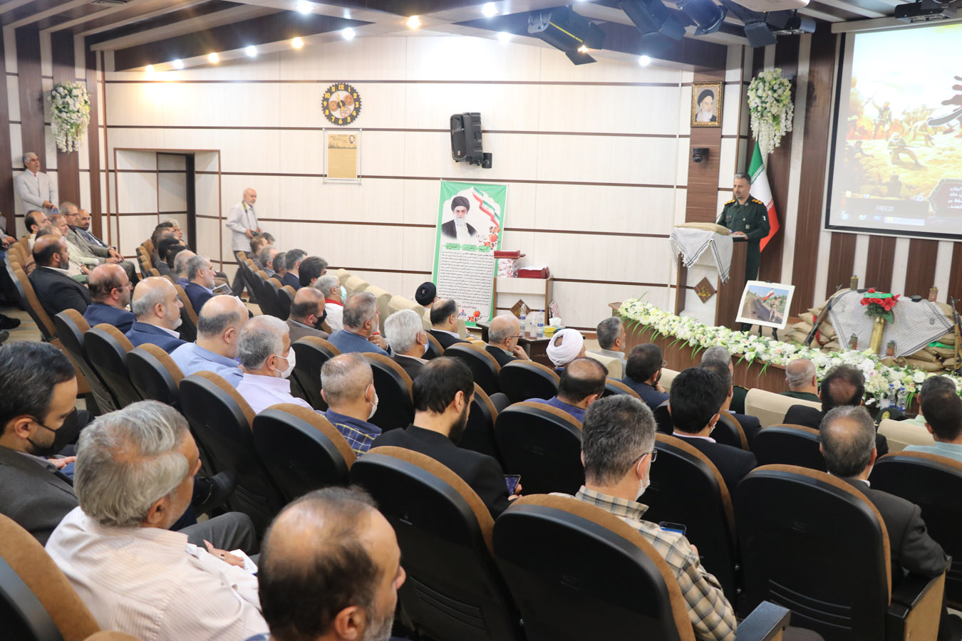 فرمانده سپاه قدس گیلان: خدامحوری و وحدت، رمز پیروزی بر دشمنان است