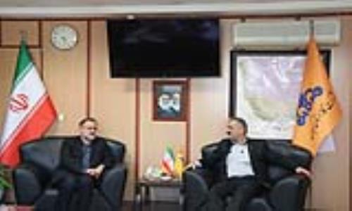 فرماندار شفت با مدیرعامل شرکت گاز استان گیلان دیدار کرد