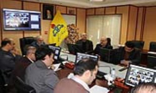 جلسه کمیته مدیریت بحران شرکت گاز استان گیلان برگزار شد