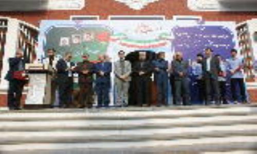 حضور مدیرعامل شرکت گاز استان گیلان در مراسم بازگشایی مدارس