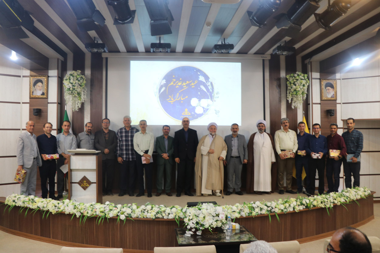 جشن غدیر در شرکت گاز گیلان برگزار شد