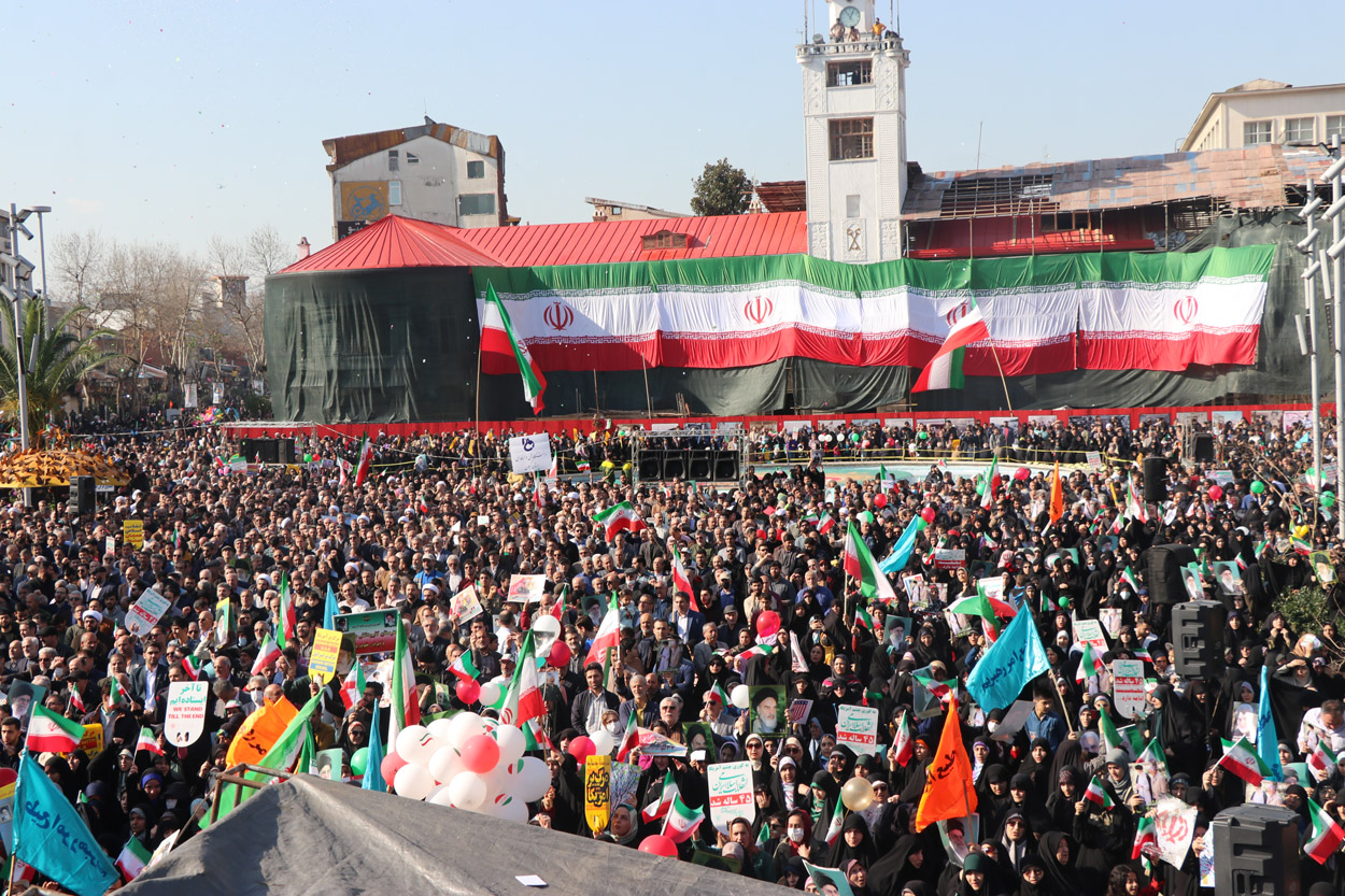 حماسه حضور؛ تصاویر ثبت شده توسط کارکنان شرکت گاز گیلان از راهپیمایی شکوهمند 22 بهمن