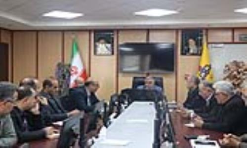 در آغاز سال جدید جمعی از مدیران ستاد و روسای شهرستانها با مدیر عامل دیدار کردند.