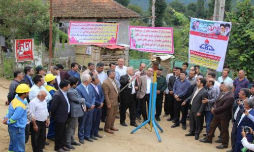4 روستای تالش در هفته دولت از نعمت گاز بهره مند شدند