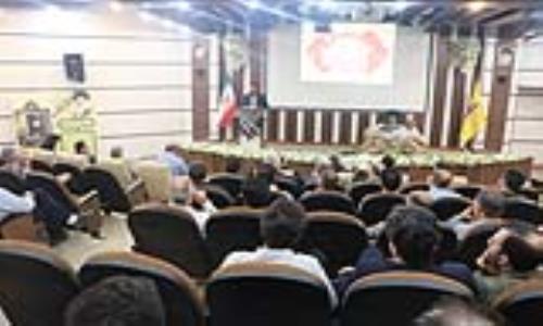 مراسم گرامیداشت آزادسازی خرمشهر در شرکت گاز گیلان برگزار شد