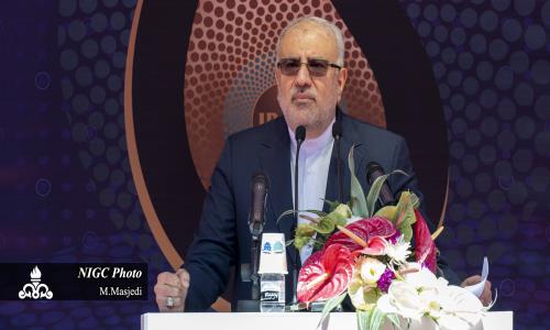 وزیر نفت در نمایشگاه نفت، گاز، پالایش و پتروشیمی: افزایش ظرفیت گاز به میزان 54 میلیون مترمکعب در روز طی دوسال و نیم دولت سیزدهم