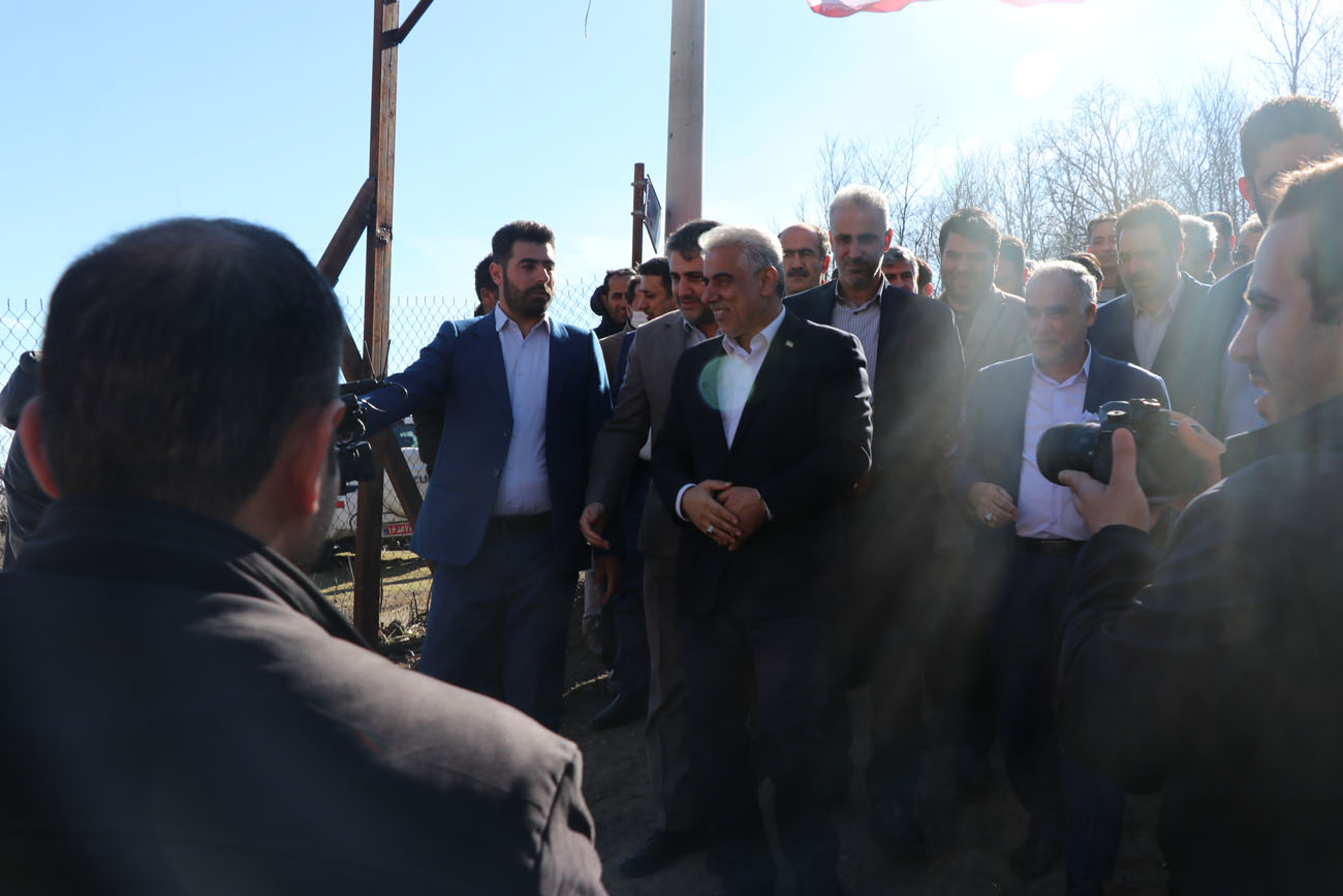 مشعل گازرسانی به 22 روستای گیلان در تالش برافروخته شد