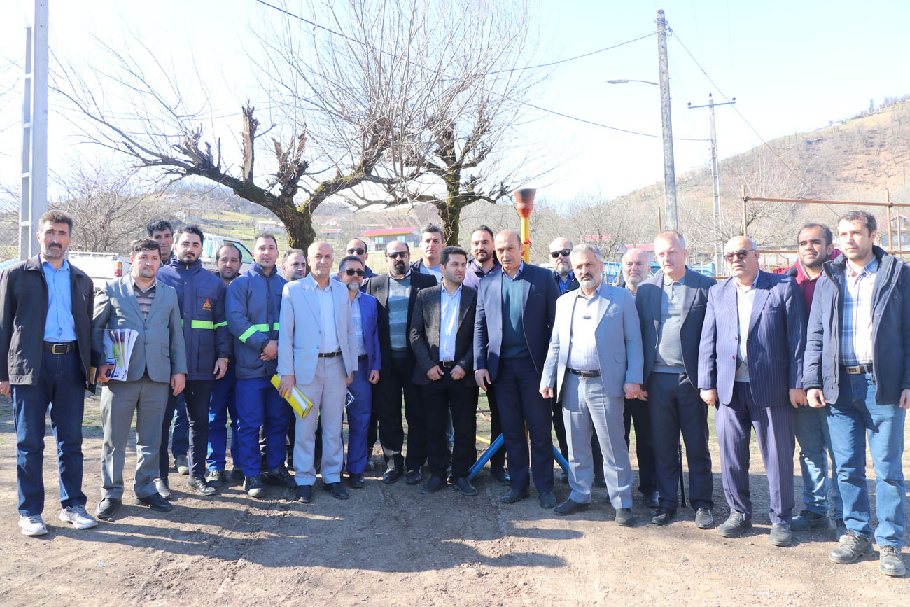 مشعل گازرسانی به 22 روستای گیلان در تالش برافروخته شد