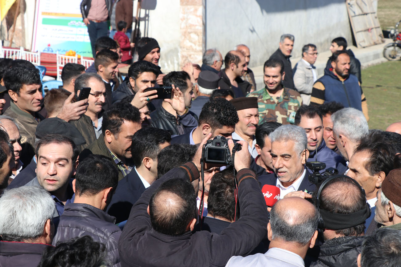 مشعل گازرسانی به 22 روستای گیلان در تالش برافروخته شد