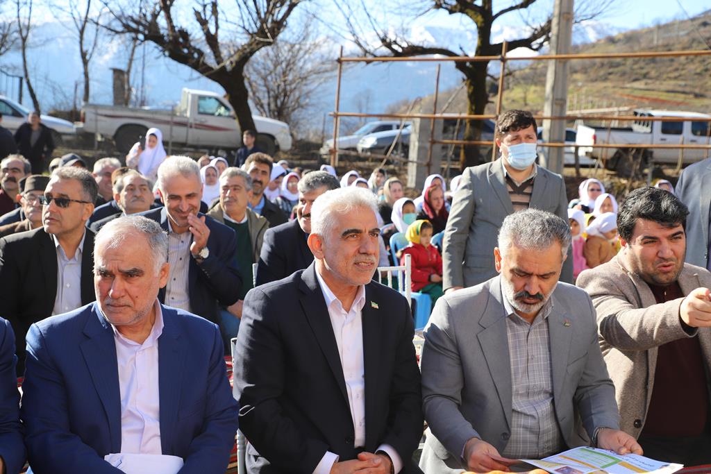 مشعل گازرسانی به 22 روستای گیلان در تالش برافروخته شد