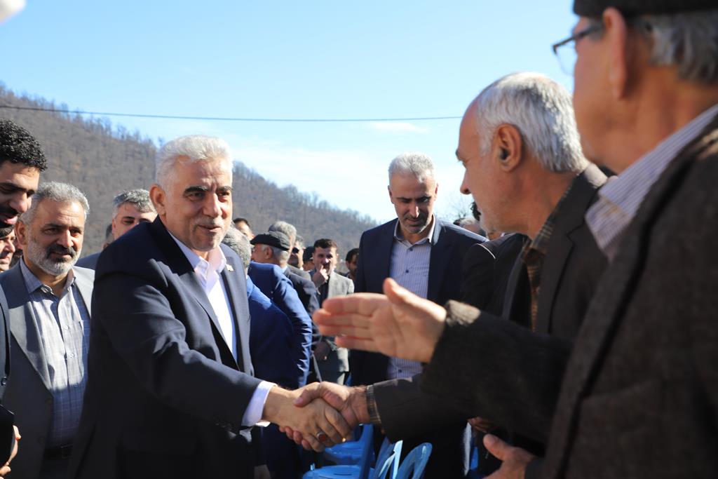 مشعل گازرسانی به 22 روستای گیلان در تالش برافروخته شد