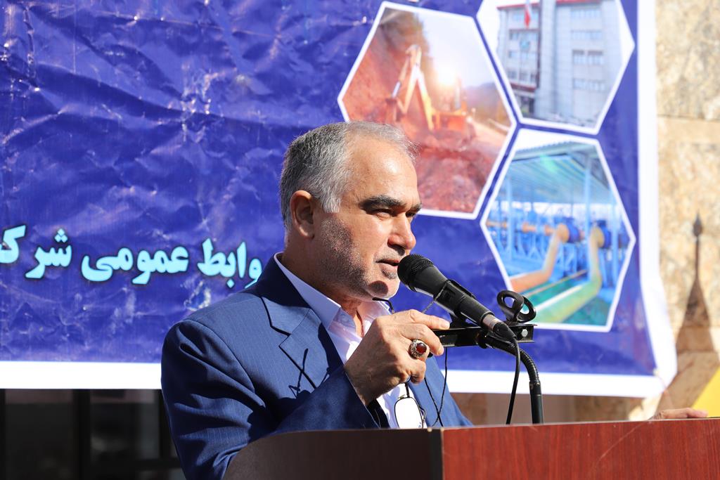 مشعل گازرسانی به 22 روستای گیلان در تالش برافروخته شد