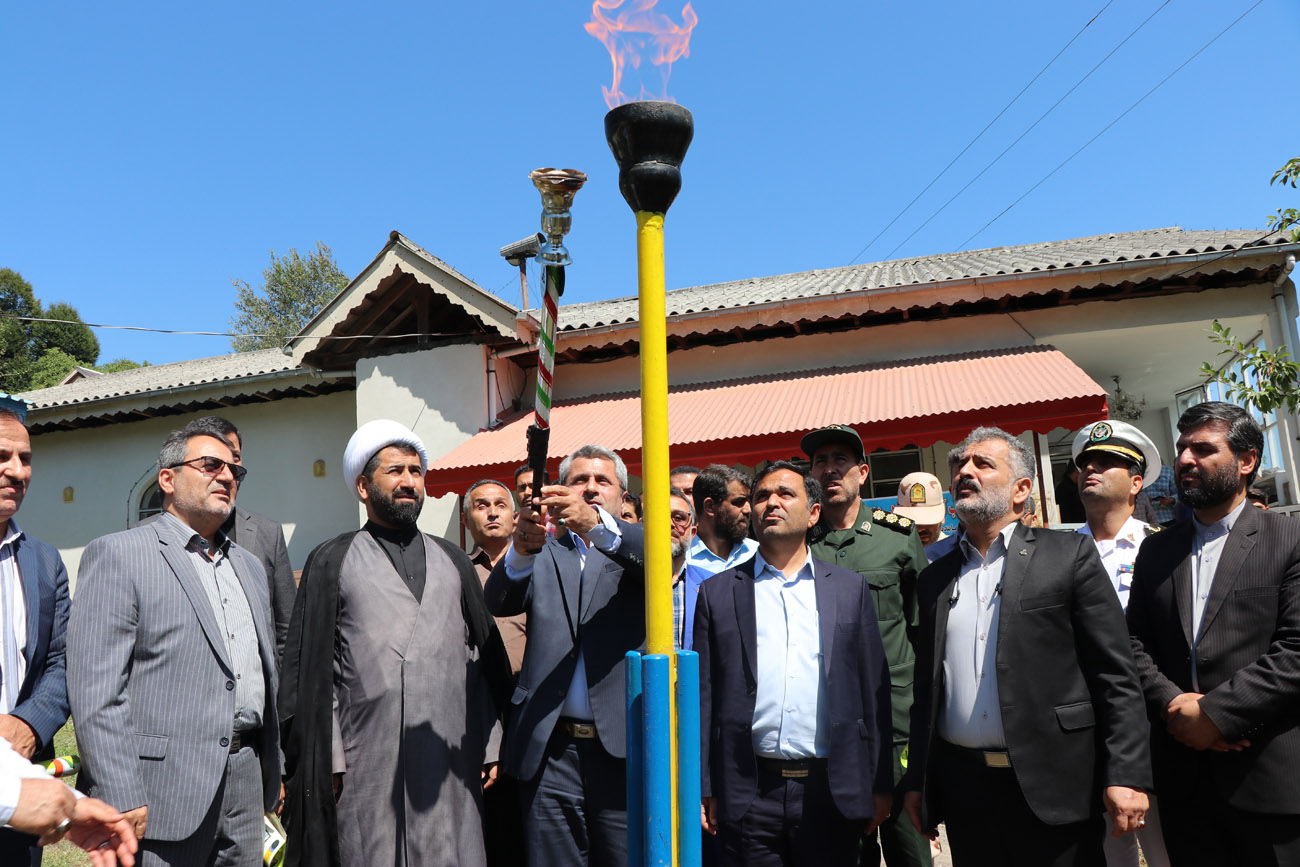 گرمای گاز در 4 روستای کوهستانی آستارا