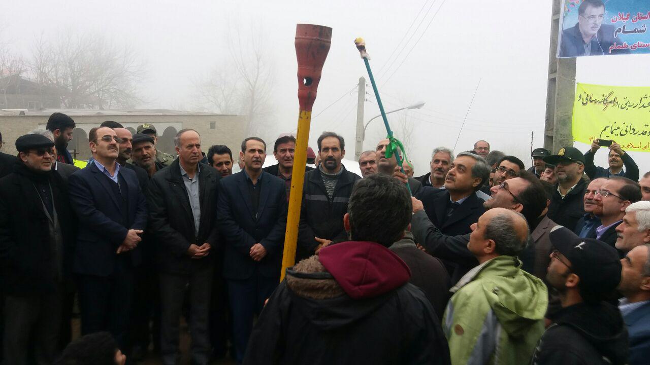 گرمای گاز در 12 روستای دیگر شهرستان رودبار 