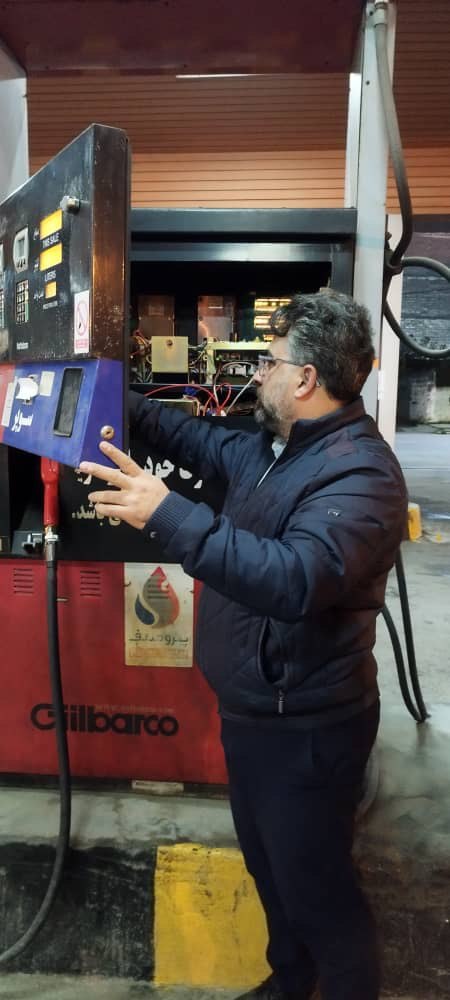 تلاش کارکنان واحد فناوری اطلاعات و ارتباطات گاز گیلان برای راه اندازی مجدد جایگاه های سوخت