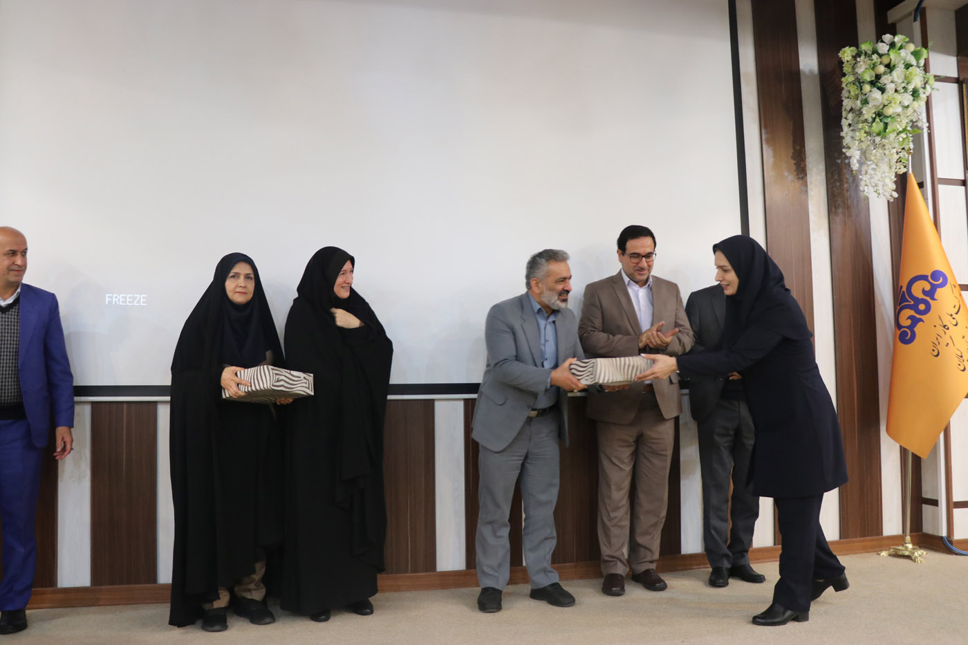 مراسم گرامیداشت روز زن در شرکت گاز گیلان برگزار شد