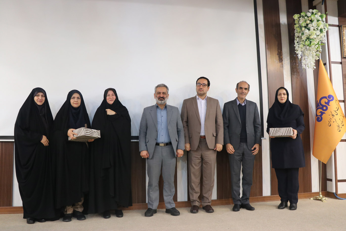 مراسم گرامیداشت روز زن در شرکت گاز گیلان برگزار شد