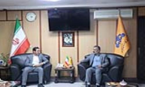 شهردار زهک با مدیرعامل شرکت گاز گیلان دیدار کرد
